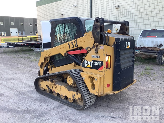 MINI CARGADOR SOBRE RUEDAS 2019 CATERPILLAR 259D