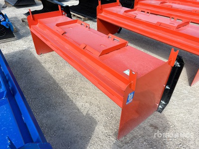 2025 Kit Containers QT-SP-8-23 96 in Skid Steer Snow Pusher (Unused)