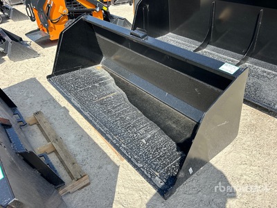 2025 Kit Containers QT-SNB-84 84 in General Purpose Skid Steer Bucket (Unused)