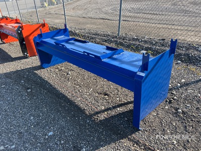 2025 Kit Containers QT-SPE-8-23 92 in Skid Steer Snow Pusher