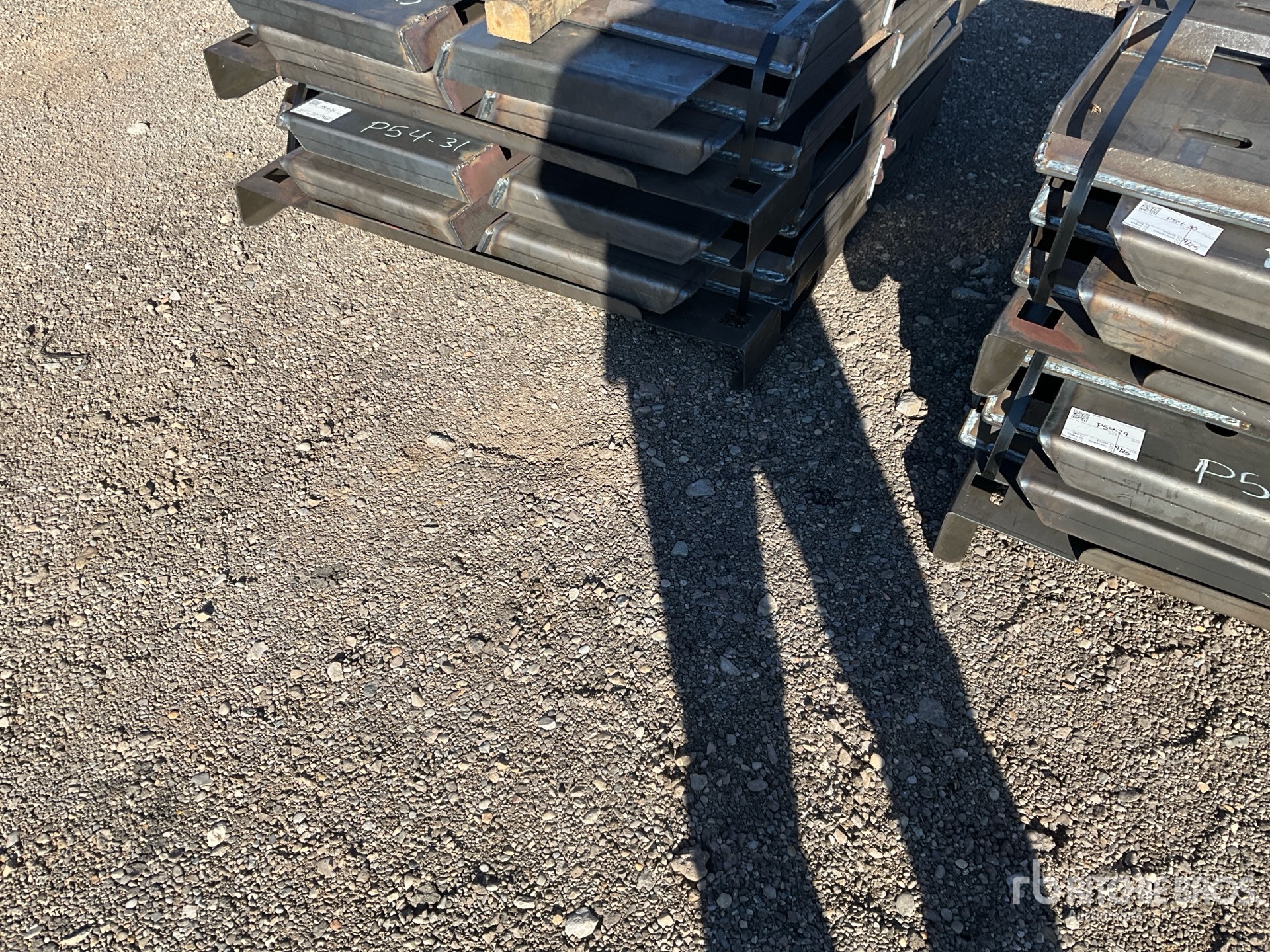 2025 Kit Containers QT-F-BLANK Skid Steer Attachment Mounting Plate