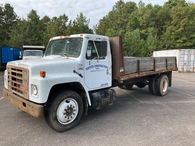 1988 International S1900 4x2 Flatbed Dump Truck