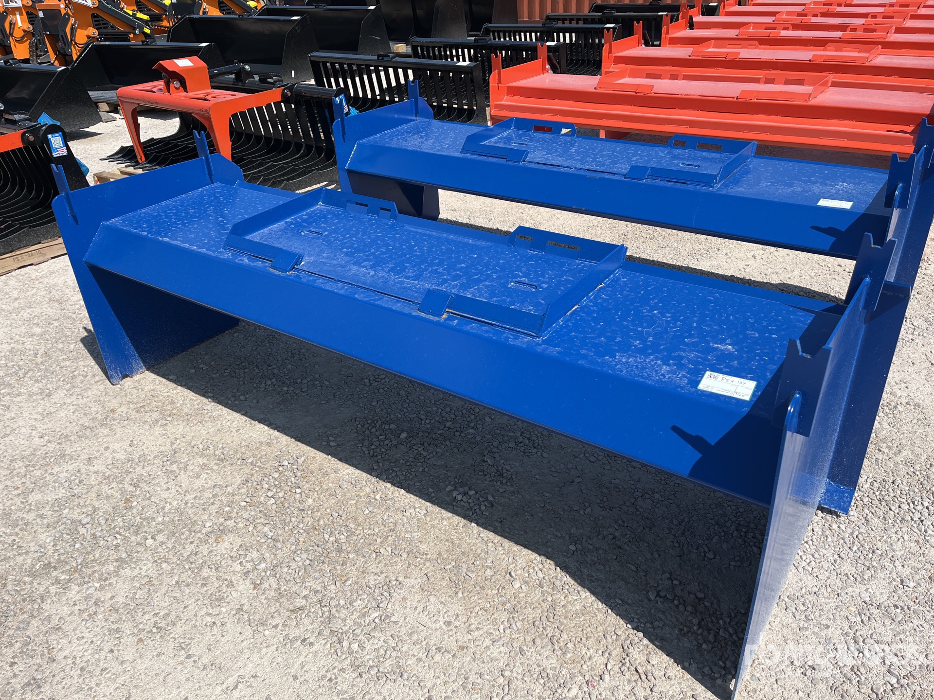 2025 Kit Containers QT-SPE-8-23 Skid Steer Snow Pusher