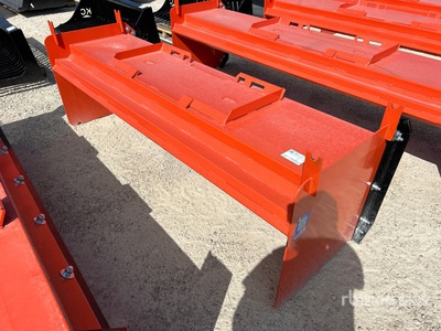 2025 Kit Containers QT-SP-8-23 96 in Skid Steer Snow Pusher (Unused)