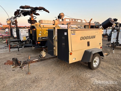 2013 Doosan L20 20 kW Light Tower