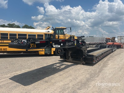 2024 Ipec Alpha A120HDG-SE2 Tri/A Removable Gooseneck Lowboy Trailer