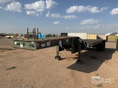 1990 Fontaine AFLT-1-254D Step Deck Trailer