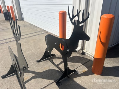 2025 Kit Containers AR500ATDEER Shooting Target