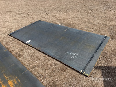 Quantity of (2) 2025 Kit Containers 60 in x 120 in (.5 in Thick) Steel Plates
