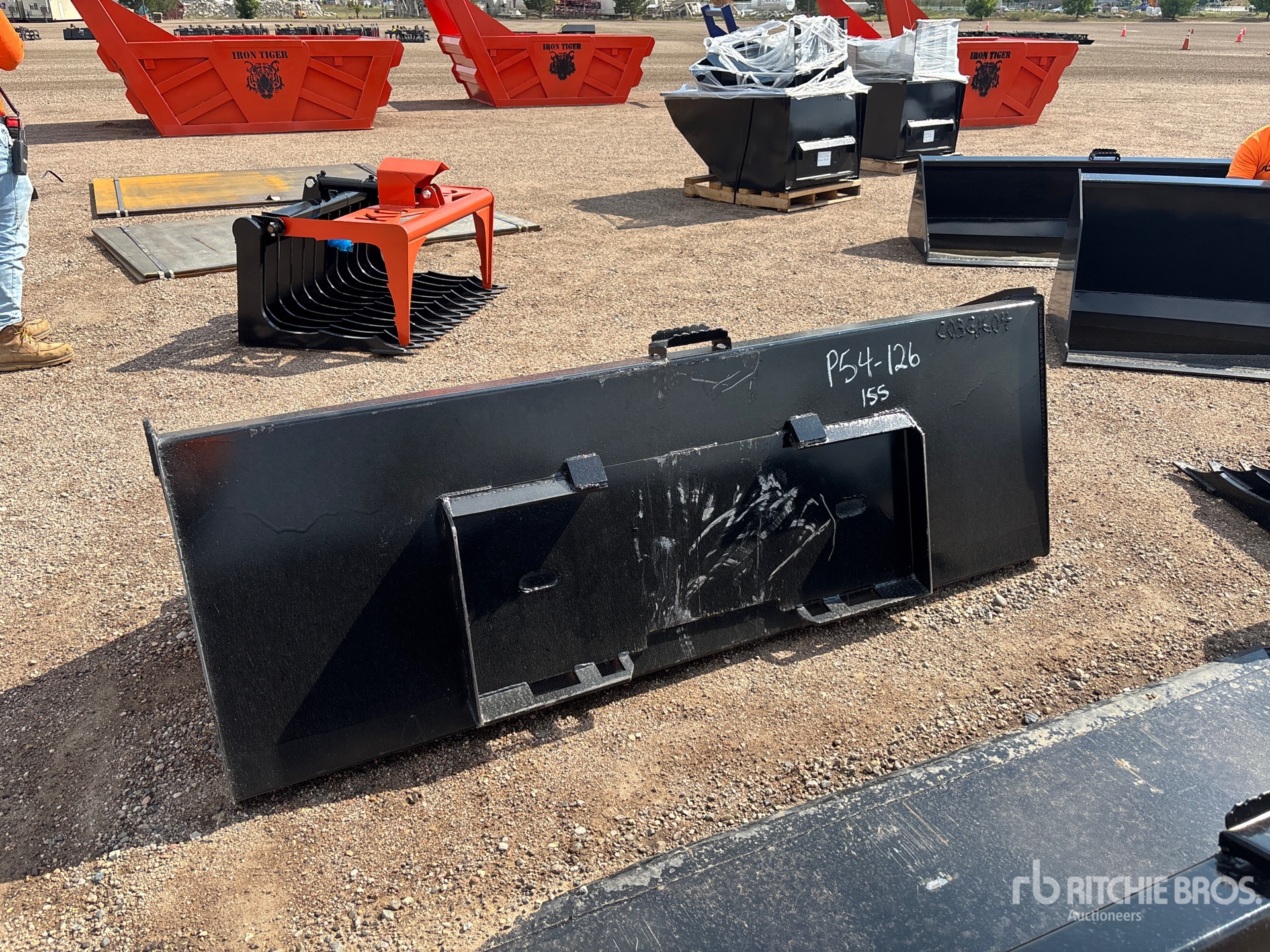 2025 Kit Containers QT-SNB-84 Skid Steer Bucket
