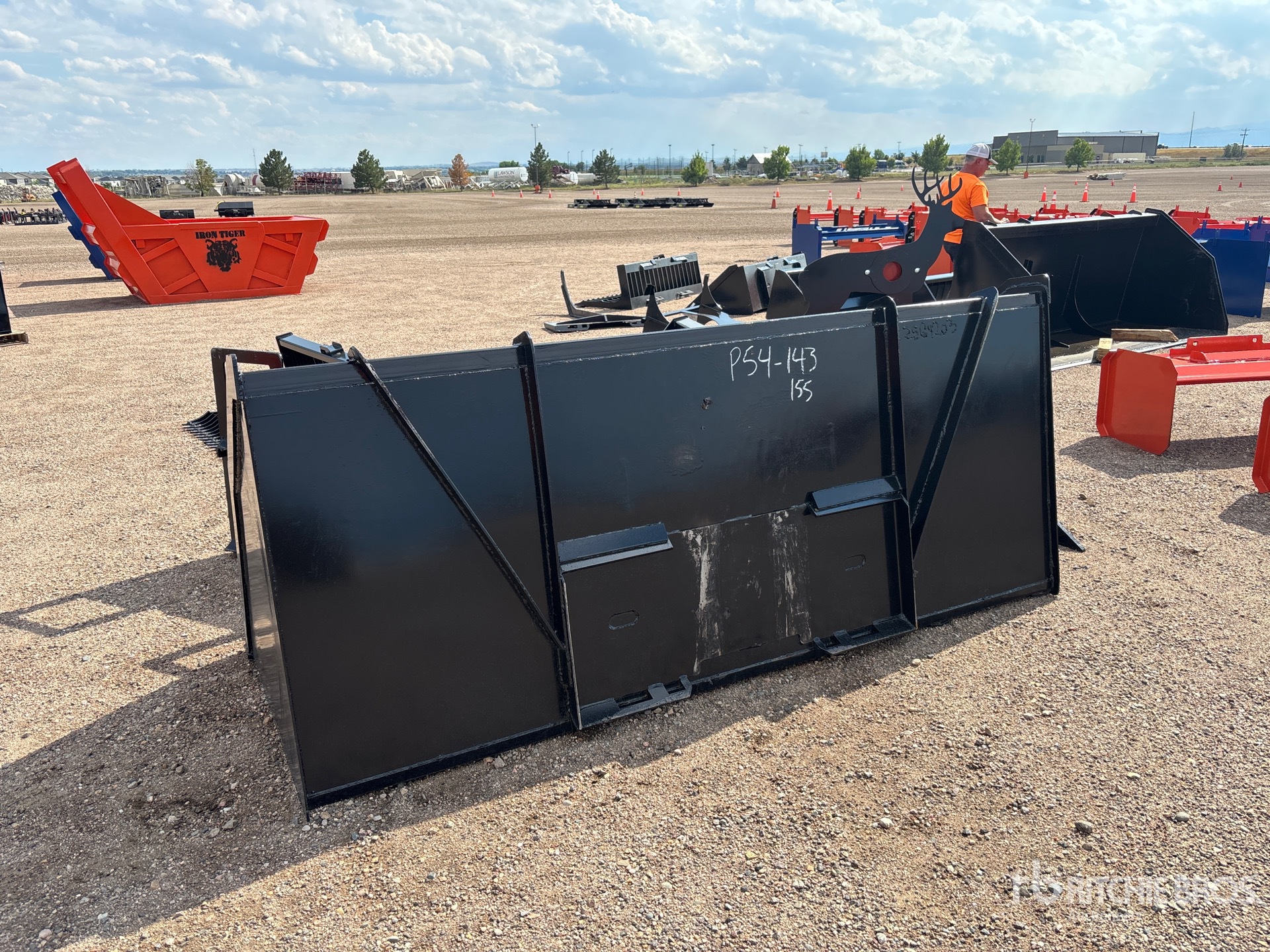 2025 Kit Containers QT-BFB-102 Skid Steer Bucket