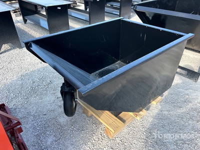 2025 Kit Containers 1.5YFT-SDH 4 ft 5.5 in 1.5 cyd Self-Dumping Hopper (Unused)