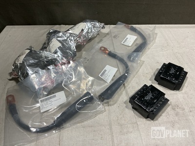 (1) Electrical Leads, (22) Electrical Plug Connectors & Assorted Items