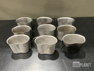 (145) Water Canteen Cups