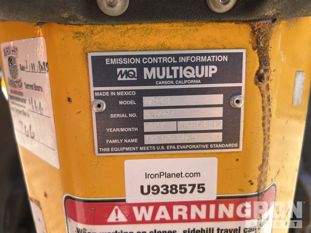 COMPACTADOR 2017 MULTIQUIP AR14H
