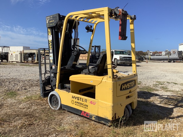 MONTACARGAS ELéCTRICO HYSTER J40ZT