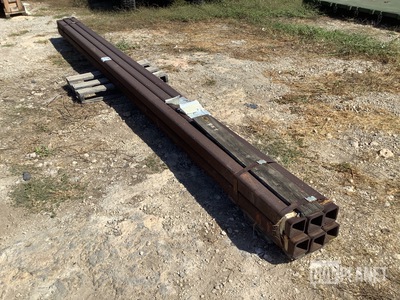 (120') of 4" x 4'" x 3/8" Thick Wall Metal Tubes