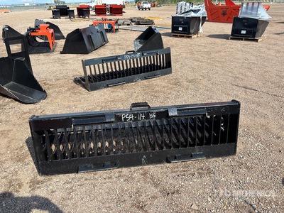 2025 Kit Containers QT-SB-H72-F Skid Steer Screening Bucket