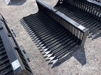 2025 Kit Containers QT-SB-L72 72 in Skid Steer Screening Bucket (Unused)