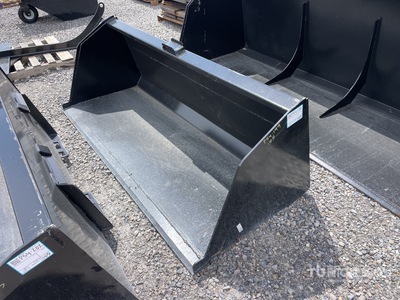 2025 Kit Containers QT-SNB-84 84 in General Purpose Skid Steer Bucket (Unused)