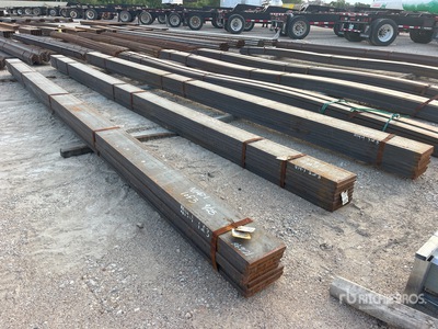 Quantity of (3) Bundles Of 8 in x 1 in A36/529-50 20' Flatbars