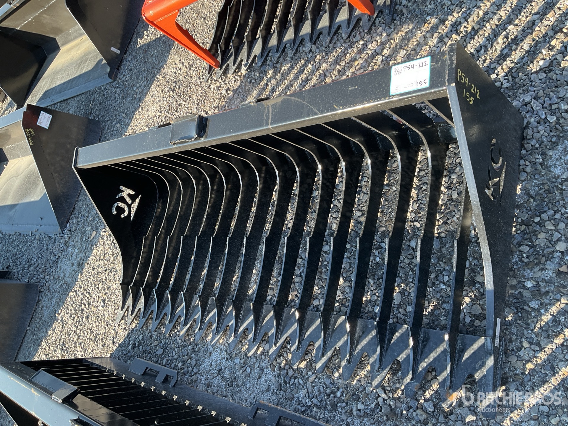 2025 Kit Containers QT-SB-H76-V3 Skid Steer Grapple