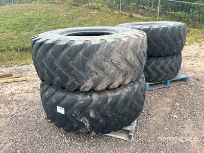 Quantity of (4) 20.5R25 Tires