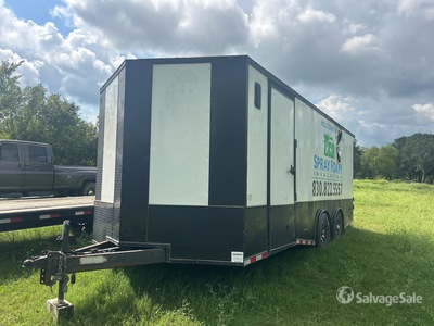 2021 Rock Solid 20 ft T/A Enclosed Trailer