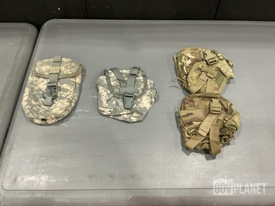 (51) Entrenching Hand Tool Carriers, (191) Canteen Pouches & (3) Canteens