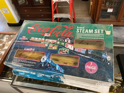 Coca Cola Super K train set Antiguedades