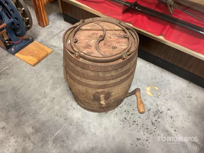 antique ice cream churn