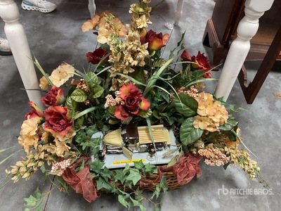 Chevy truck floral arrangement