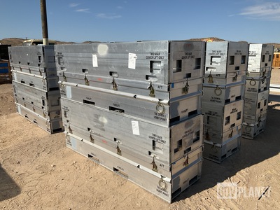 (12) Garrett Container Systems CNU-704/E Storage Containers