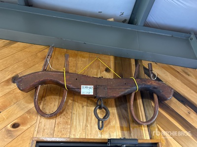 Ox Yoke antique Antichità
