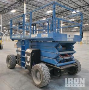 2017 Genie GS-4390 RT Rough Terrain Scissor Lift