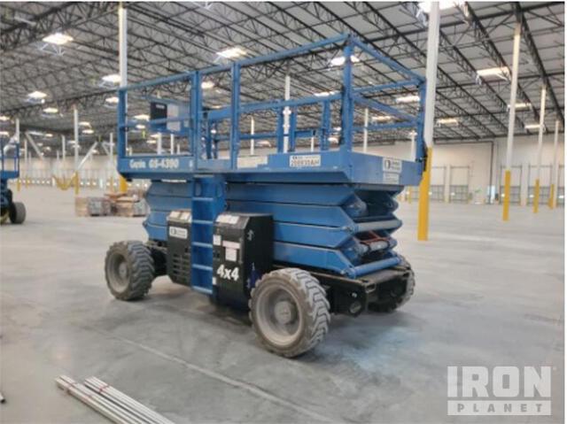 ELEVADOR TIJERA GENIE GS4390RTROUGHTERRAIN