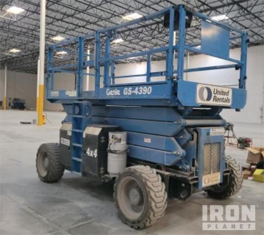 ELEVADOR TIJERA GENIE GS4390RTROUGHTERRAIN