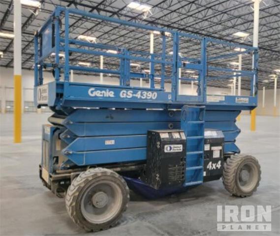 ELEVADOR TIJERA GENIE GS4390RTROUGHTERRAIN
