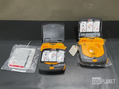 (2) Physio-Control Lifepak Defibrillators