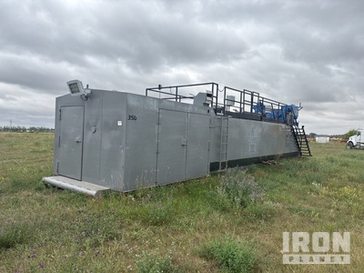 Custom Built Skid-Mounted Electric 50 Cubic Meter Premix Tank