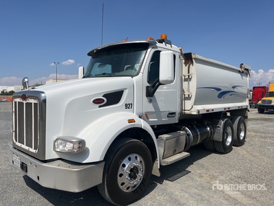 2018 Peterbilt 377 6x4 T/A Dump Truck