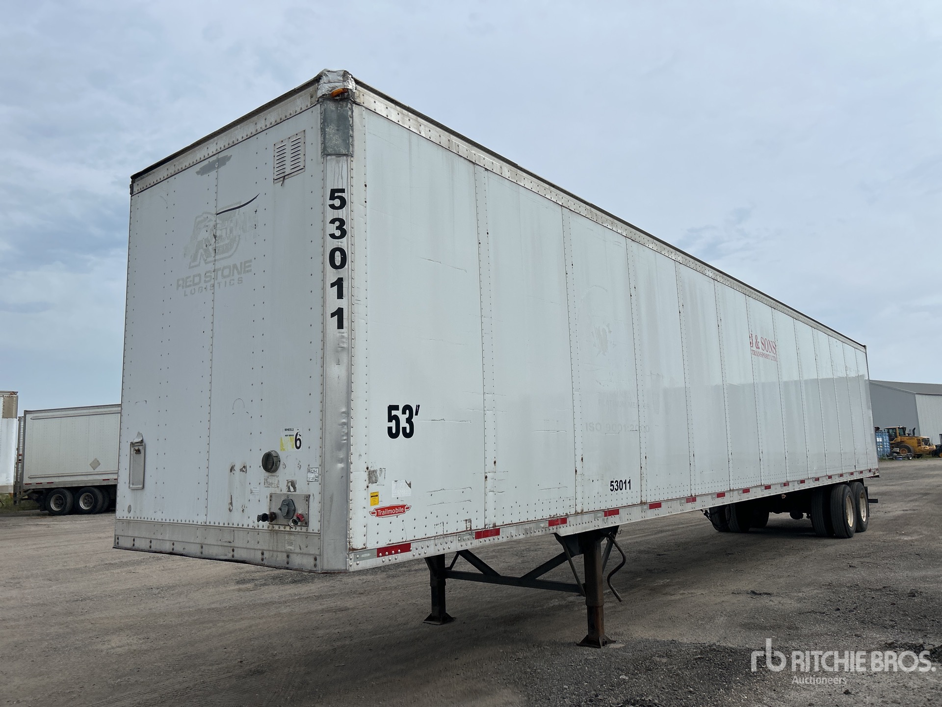 2009 Trailmobile 53 ft x 102 in T/A バントレーラー