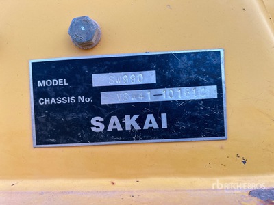 2014 Sakai SW990 Compacteur à double bille
