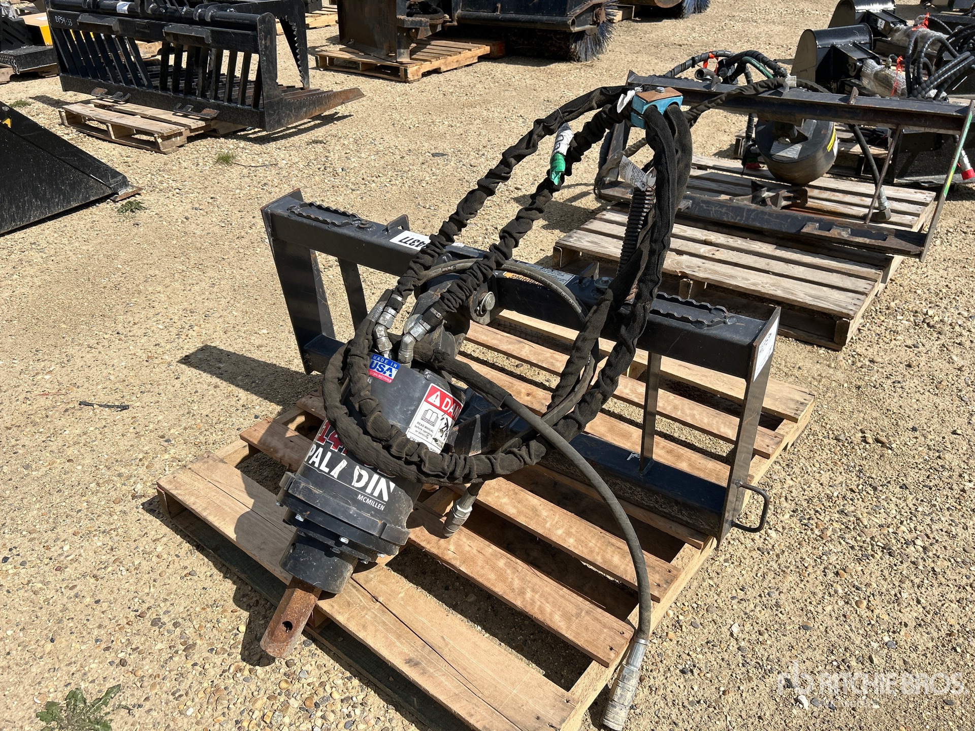 Paladin X1475D Skid Steer Auger