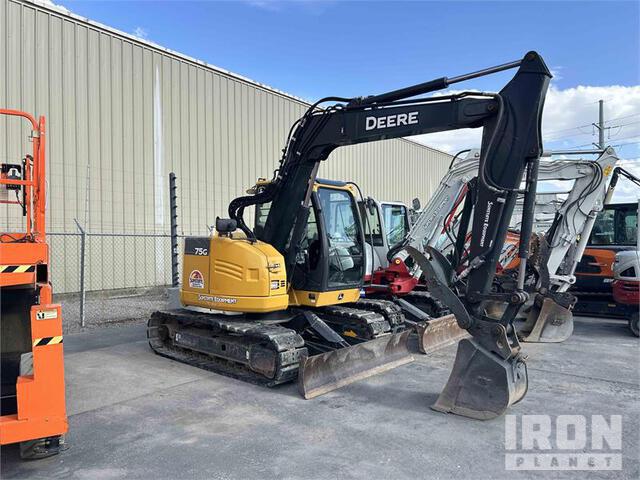 EXCAVADORA 2020 JOHN DEERE 75G
