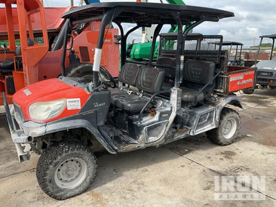 2019 Kubota RTVX1140WH 4x4 Utility Vehicle