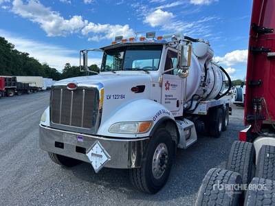 2012 Presence on 2013 Peterbilt 348 6x4 Vacuum Tanker Truck (Inoperable)