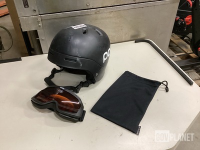Poc Helmet w/Uvex Goggles