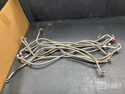 (10) Metallic Hose Assemblies