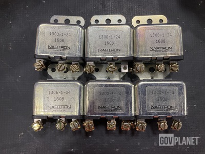 (6) Nartron 1300-1-24 Horn Relays